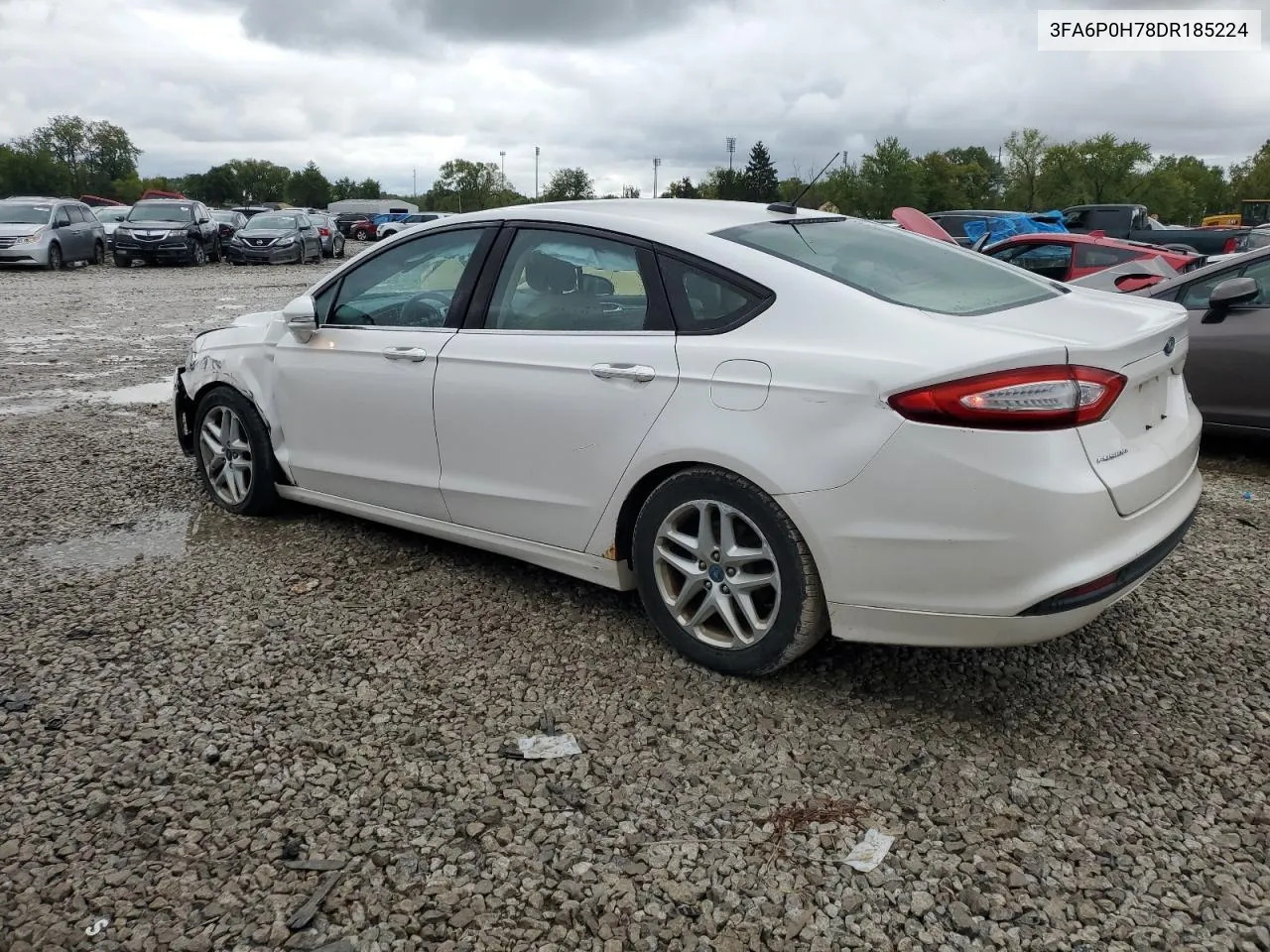 3FA6P0H78DR185224 2013 Ford Fusion Se