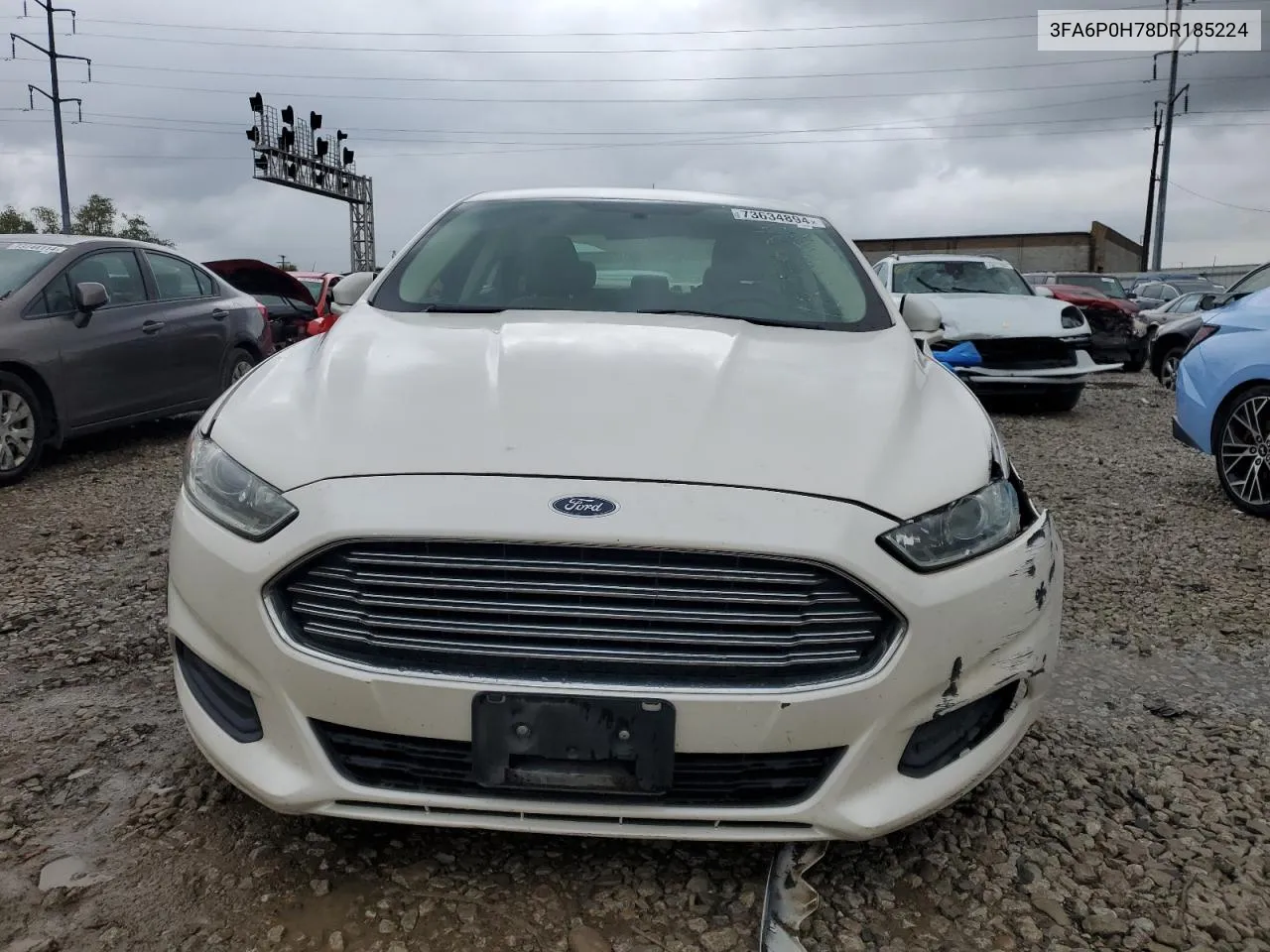 3FA6P0H78DR185224 2013 Ford Fusion Se