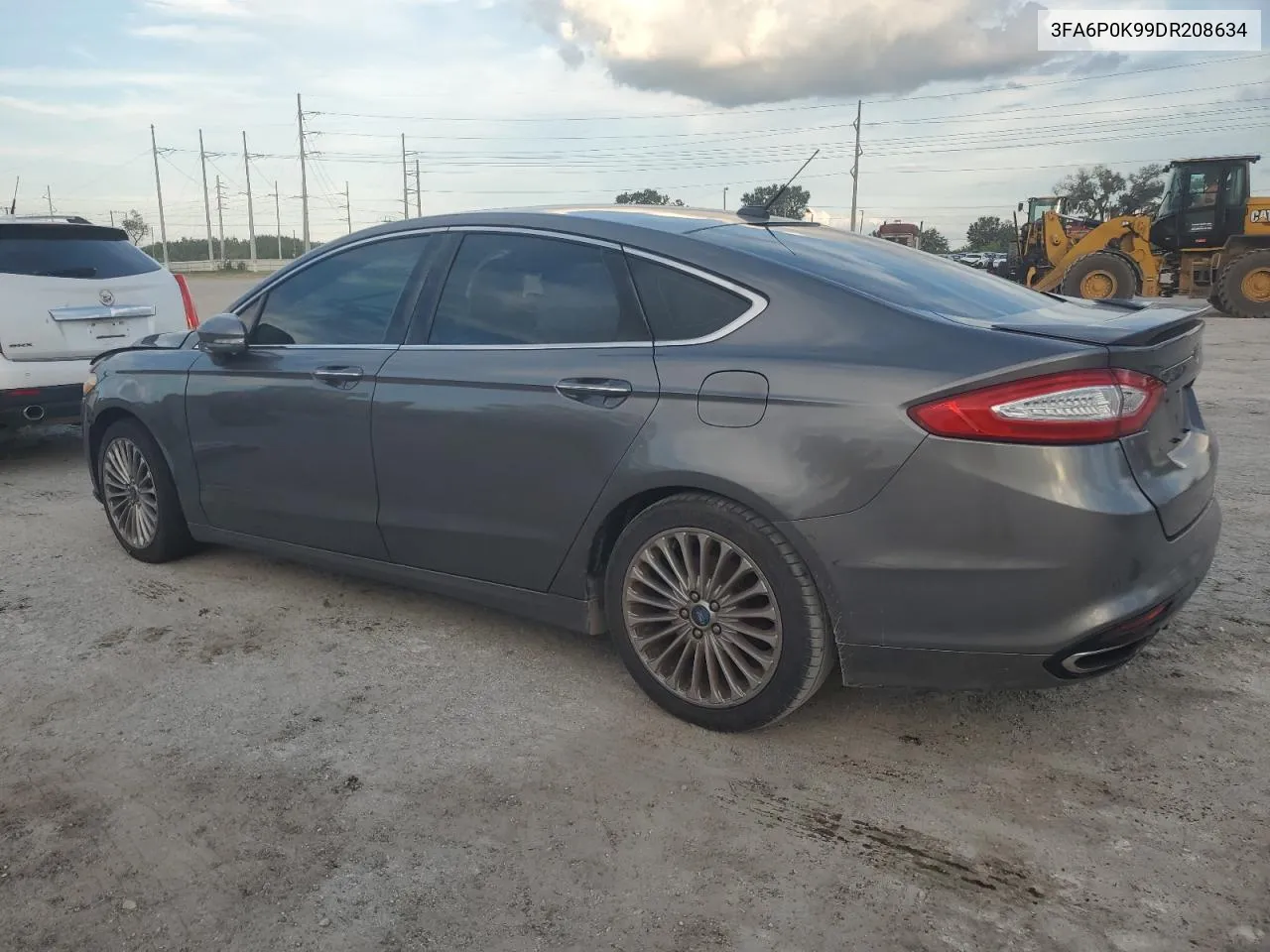 2013 Ford Fusion Titanium VIN: 3FA6P0K99DR208634 Lot: 73706744