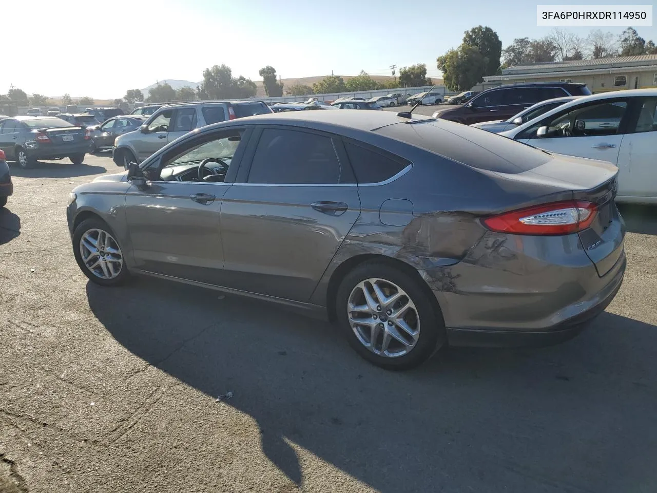 2013 Ford Fusion Se VIN: 3FA6P0HRXDR114950 Lot: 73814474