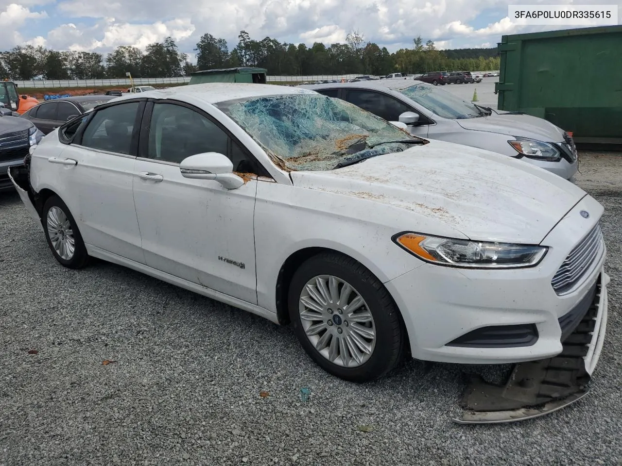 3FA6P0LU0DR335615 2013 Ford Fusion Se Hybrid