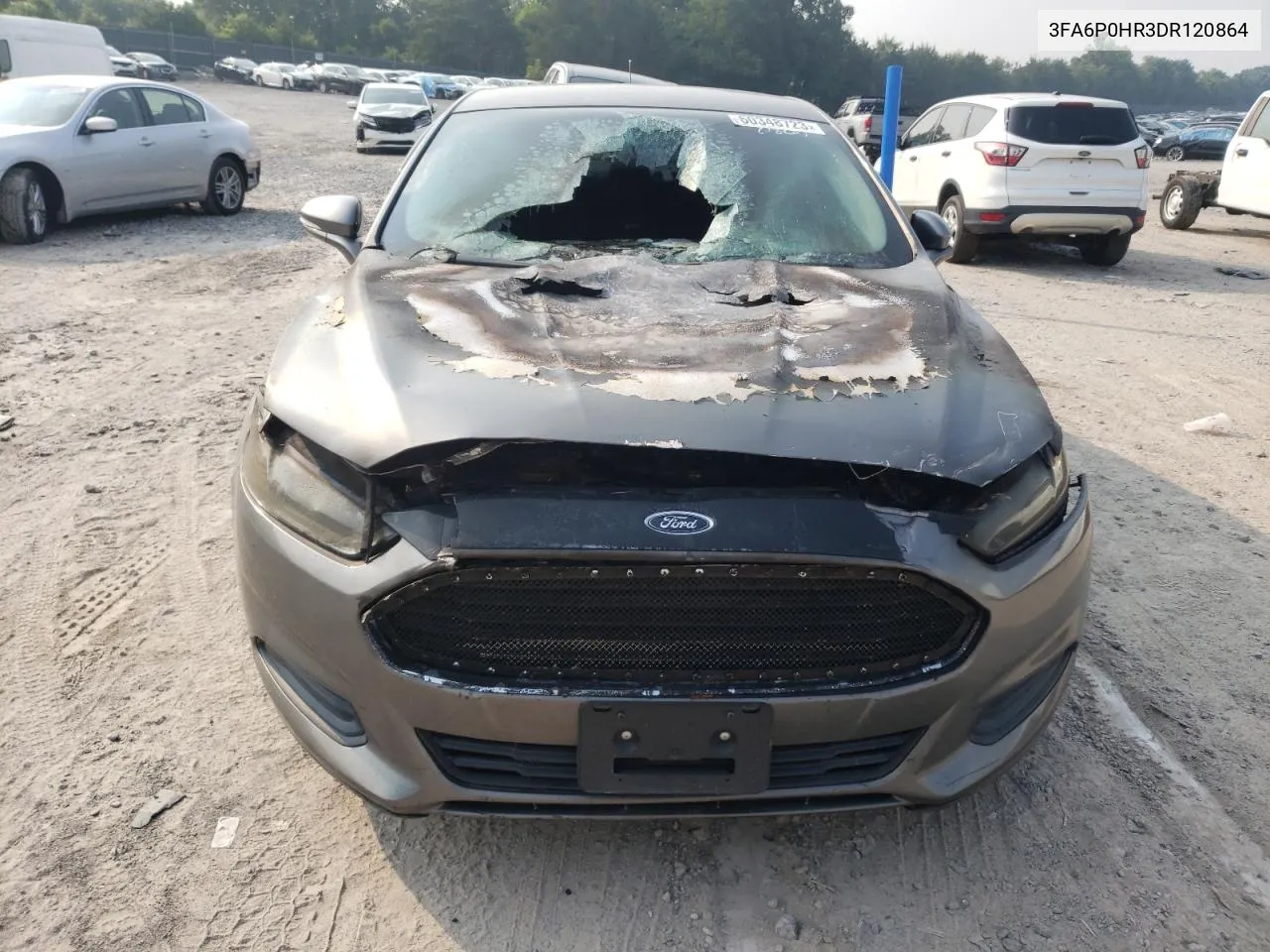 2013 Ford Fusion Se VIN: 3FA6P0HR3DR120864 Lot: 74242694