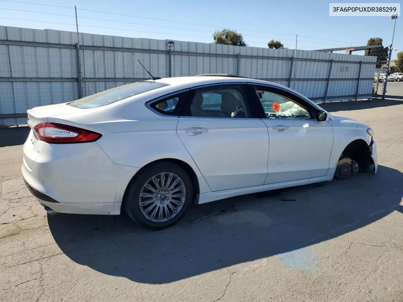 2013 Ford Fusion Se Phev VIN: 3FA6P0PUXDR385299 Lot: 74359484