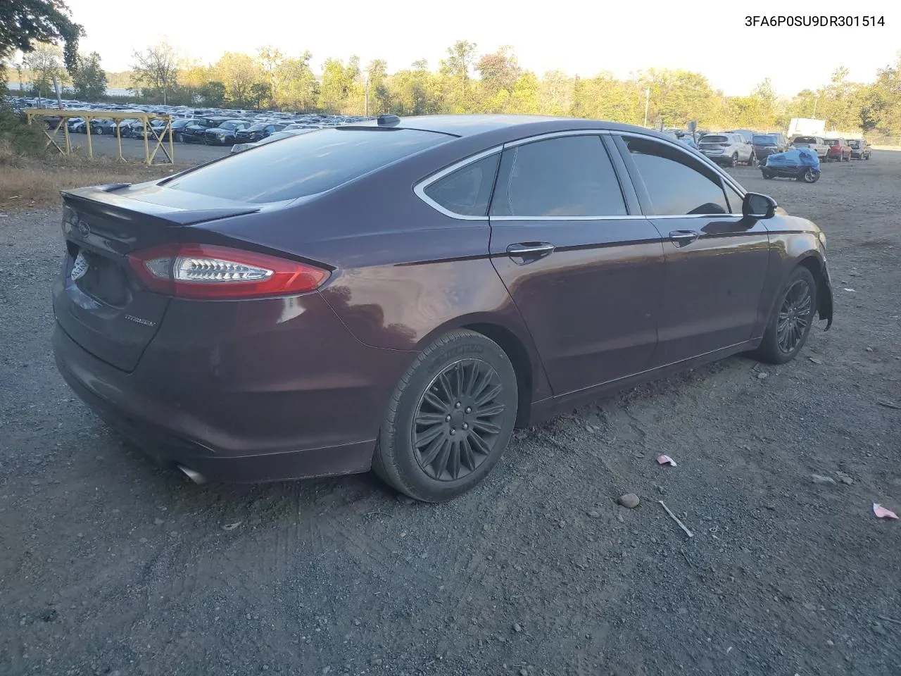 3FA6P0SU9DR301514 2013 Ford Fusion Titanium Phev