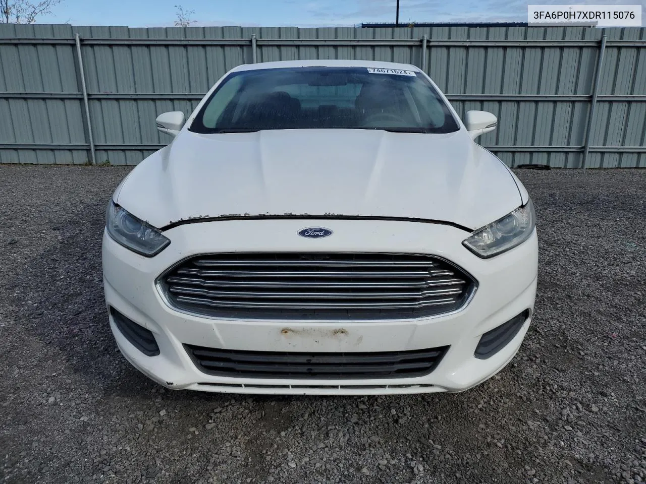 3FA6P0H7XDR115076 2013 Ford Fusion Se