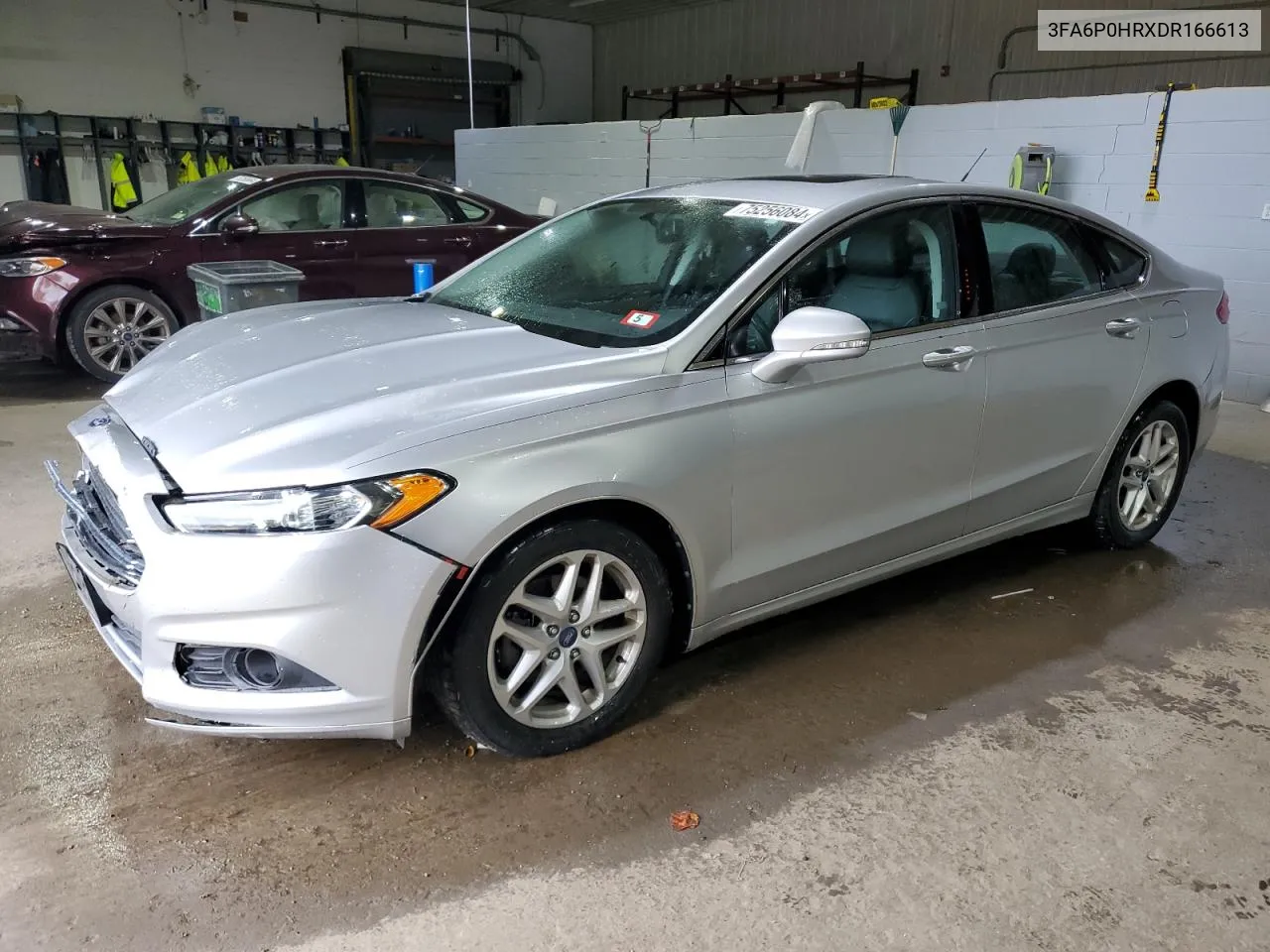 2013 Ford Fusion Se VIN: 3FA6P0HRXDR166613 Lot: 75256084