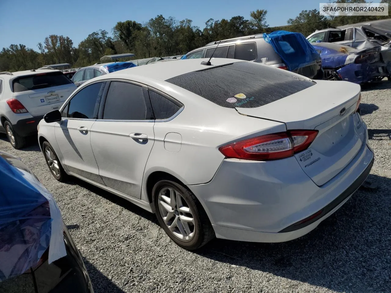 2013 Ford Fusion Se VIN: 3FA6P0HR4DR240429 Lot: 75754314