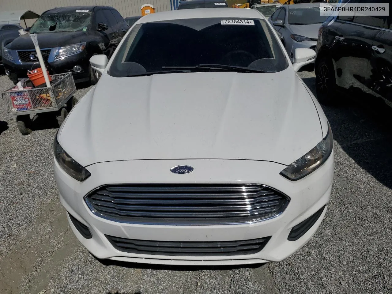 2013 Ford Fusion Se VIN: 3FA6P0HR4DR240429 Lot: 75754314