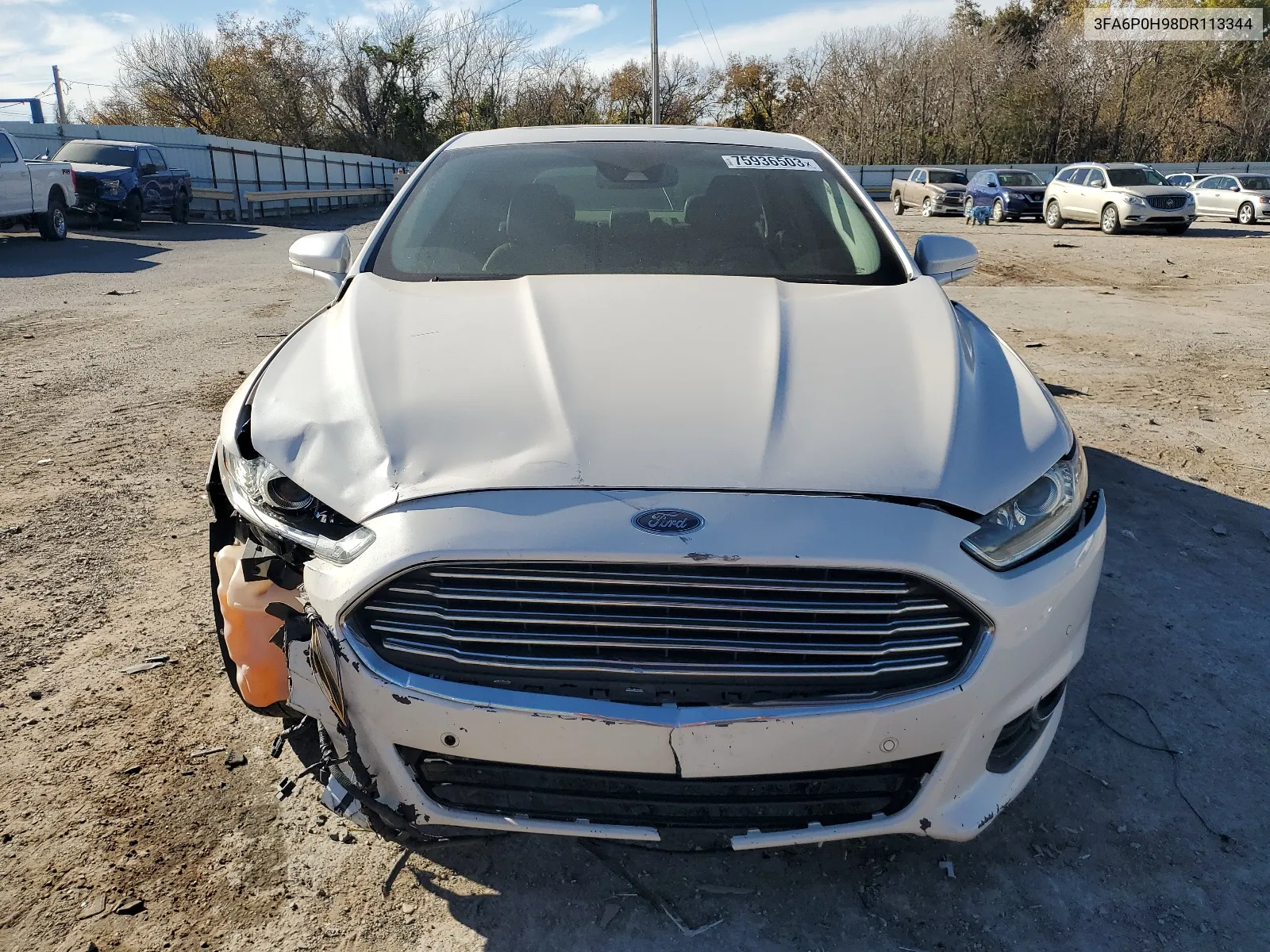 3FA6P0H98DR113344 2013 Ford Fusion Se