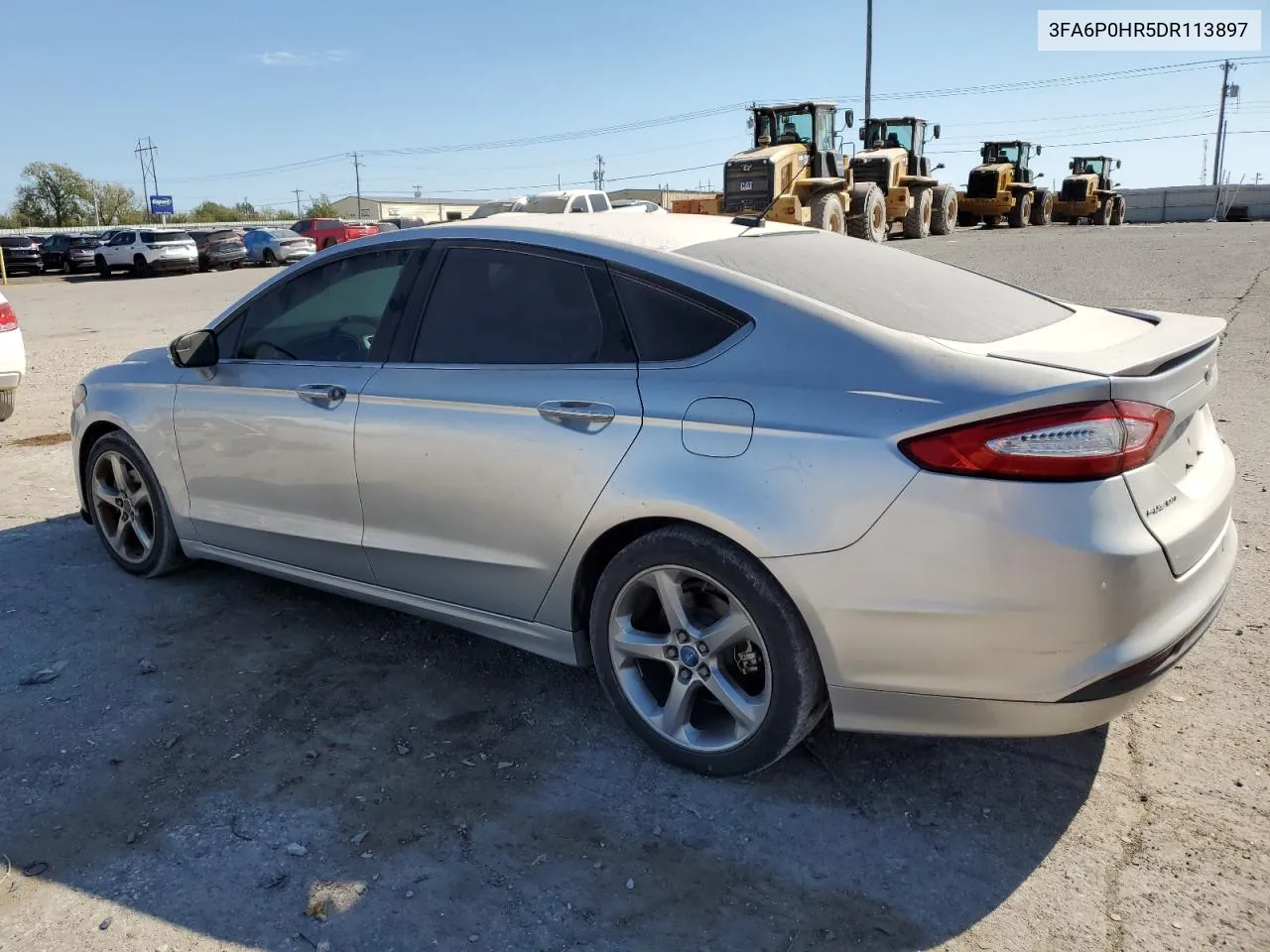 2013 Ford Fusion Se VIN: 3FA6P0HR5DR113897 Lot: 75942624