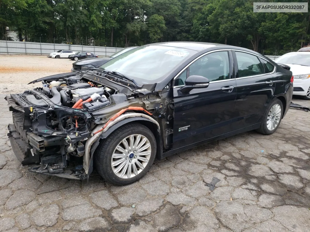 2013 Ford Fusion Titanium Phev VIN: 3FA6P0SU6DR332087 Lot: 76232294