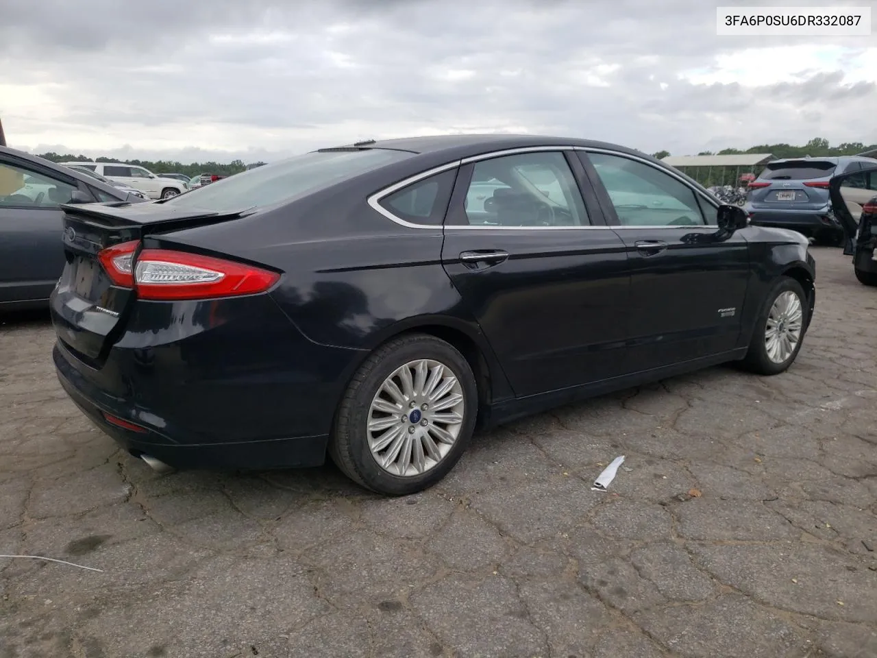 2013 Ford Fusion Titanium Phev VIN: 3FA6P0SU6DR332087 Lot: 76232294