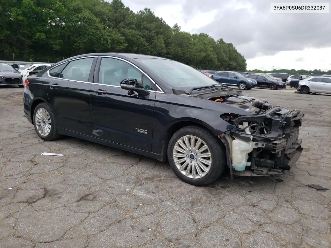 2013 Ford Fusion Titanium Phev VIN: 3FA6P0SU6DR332087 Lot: 76232294