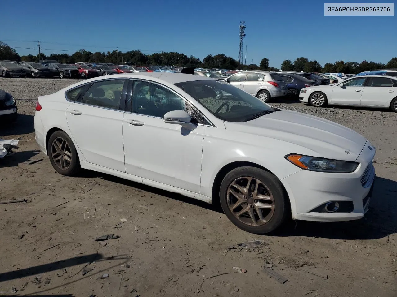 2013 Ford Fusion Se VIN: 3FA6P0HR5DR363706 Lot: 76423714