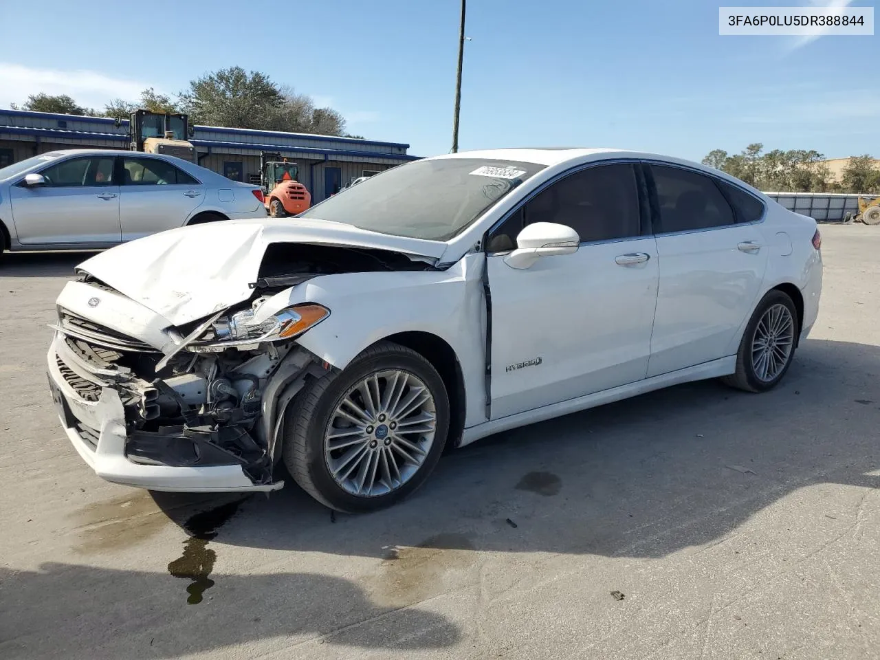 2013 Ford Fusion Se Hybrid VIN: 3FA6P0LU5DR388844 Lot: 76953834