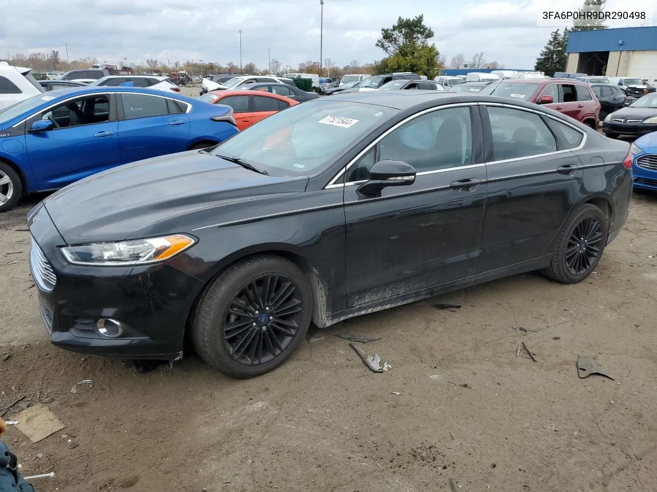 2013 Ford Fusion Se VIN: 3FA6P0HR9DR290498 Lot: 77521544