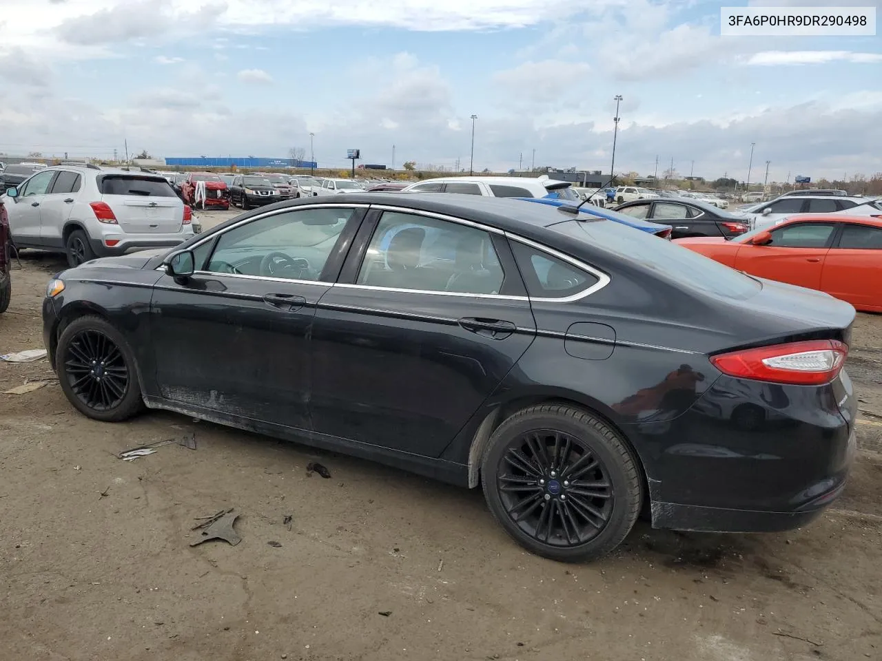 2013 Ford Fusion Se VIN: 3FA6P0HR9DR290498 Lot: 77521544