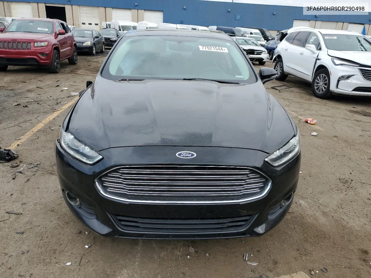 2013 Ford Fusion Se VIN: 3FA6P0HR9DR290498 Lot: 77521544