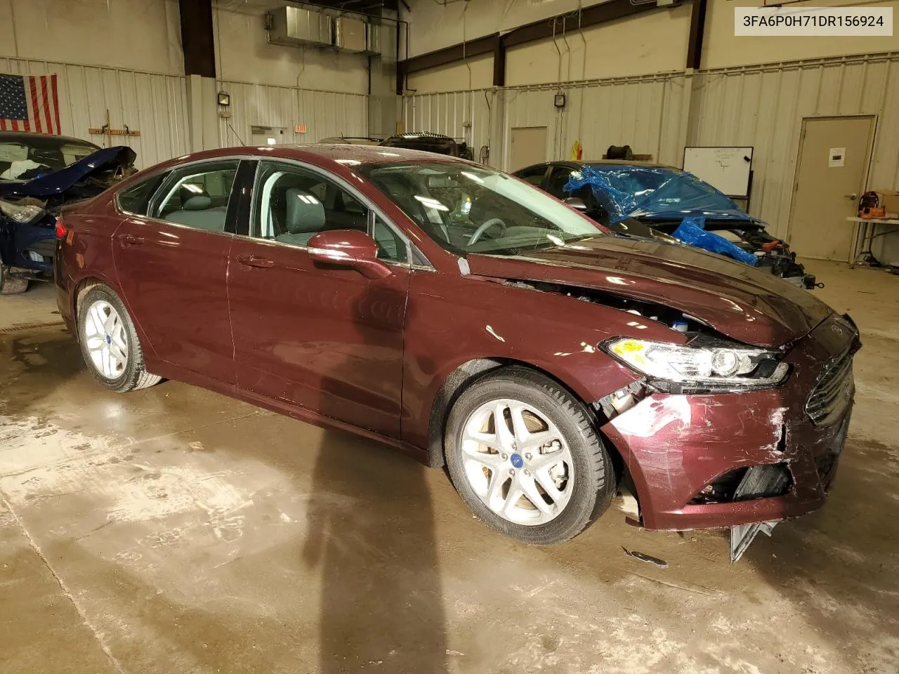 2013 Ford Fusion Se VIN: 3FA6P0H71DR156924 Lot: 77866644