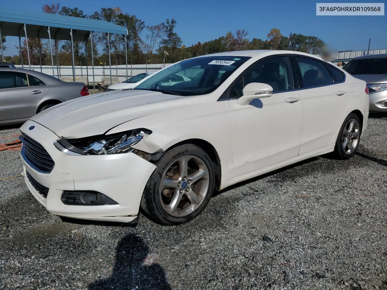 2013 Ford Fusion Se VIN: 3FA6P0HRXDR109568 Lot: 78080544