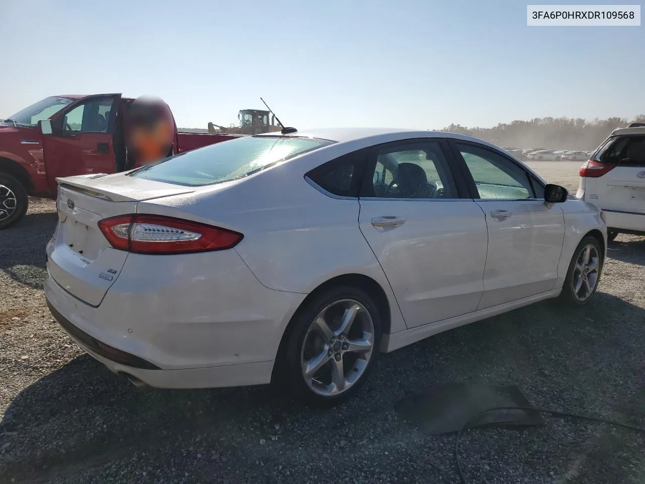 2013 Ford Fusion Se VIN: 3FA6P0HRXDR109568 Lot: 78080544