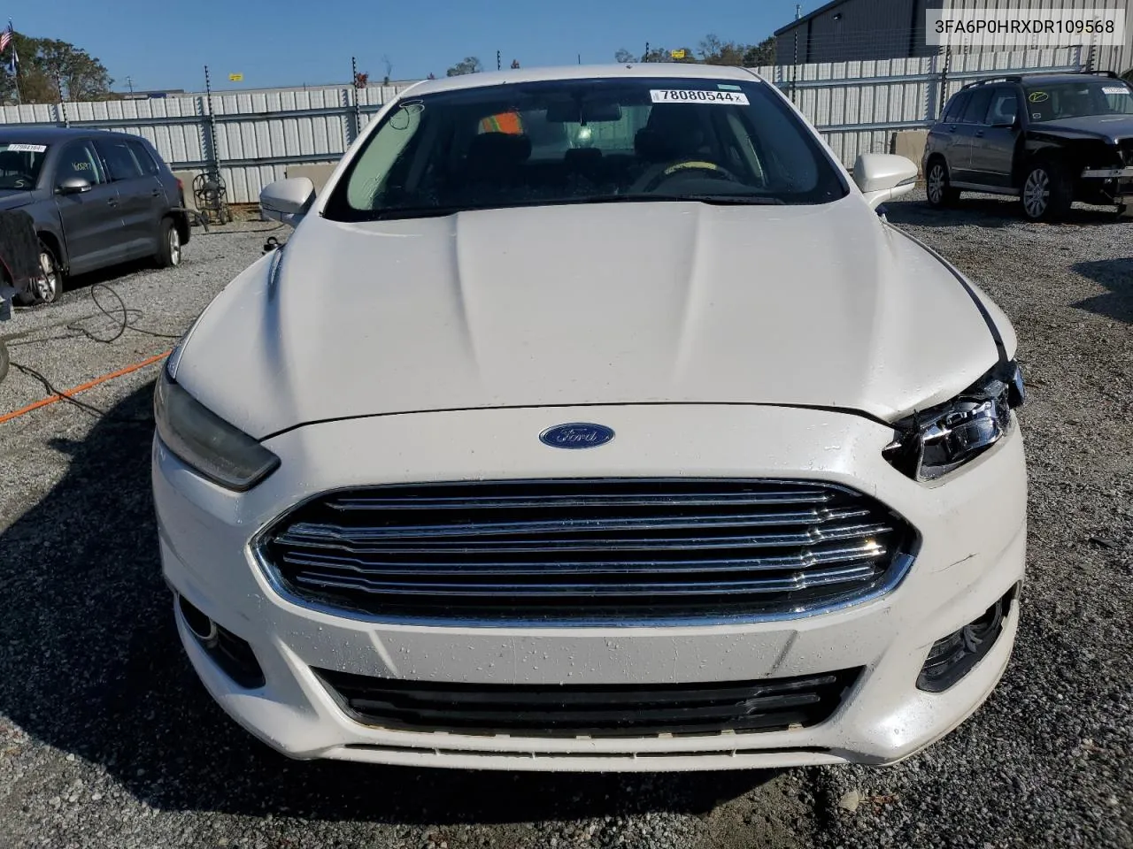 2013 Ford Fusion Se VIN: 3FA6P0HRXDR109568 Lot: 78080544