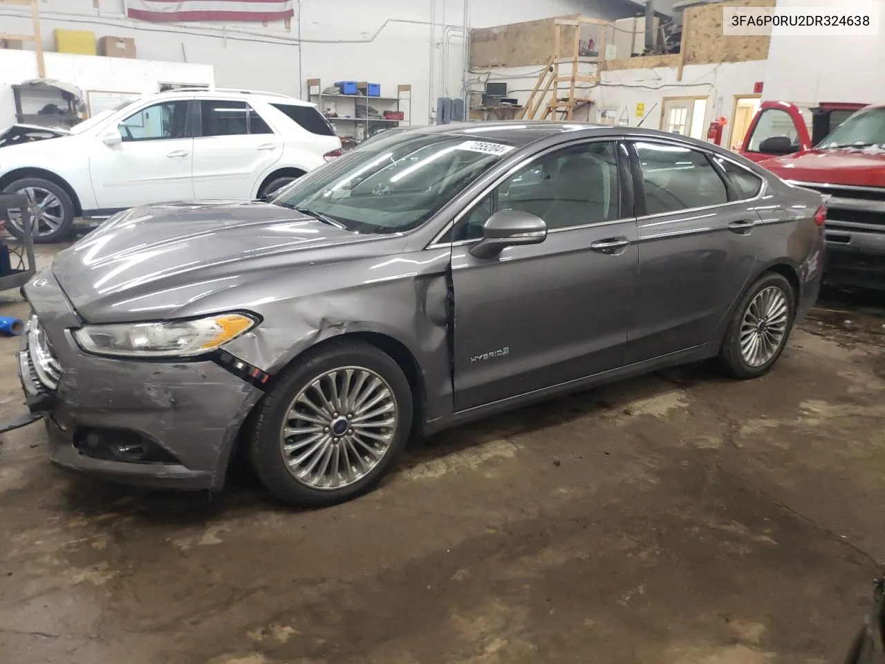 2013 Ford Fusion Titanium Hev VIN: 3FA6P0RU2DR324638 Lot: 78255204