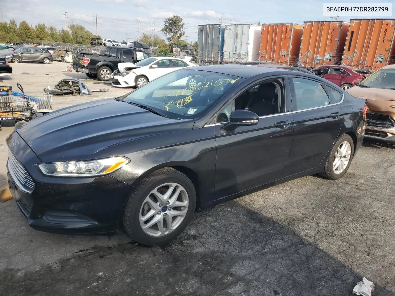 2013 Ford Fusion Se VIN: 3FA6P0H77DR282799 Lot: 78521674