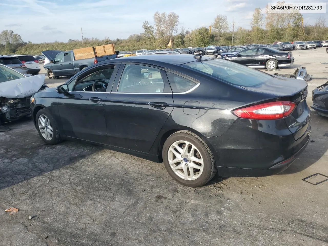 2013 Ford Fusion Se VIN: 3FA6P0H77DR282799 Lot: 78521674