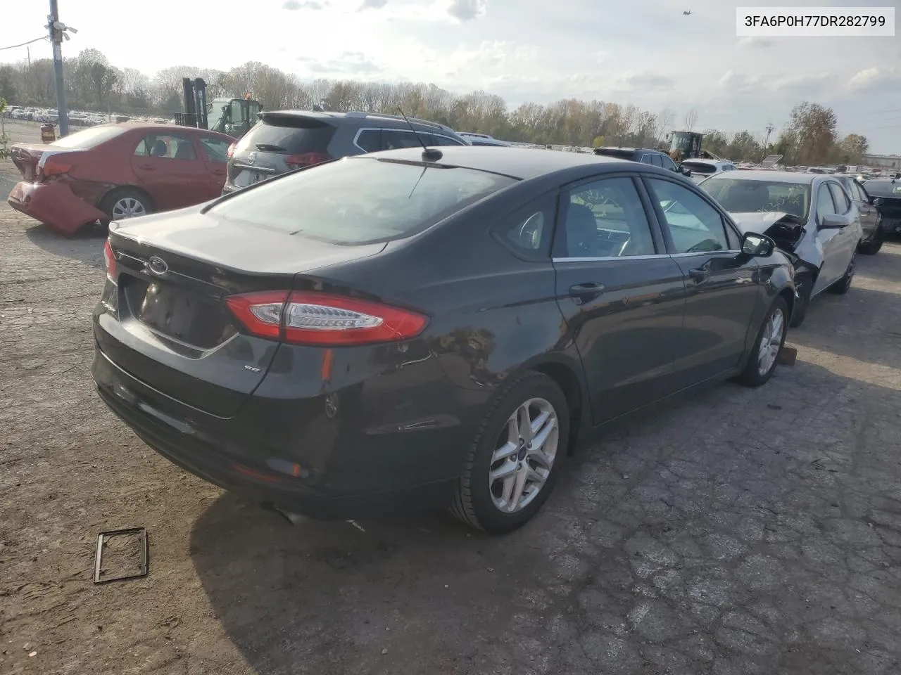 2013 Ford Fusion Se VIN: 3FA6P0H77DR282799 Lot: 78521674