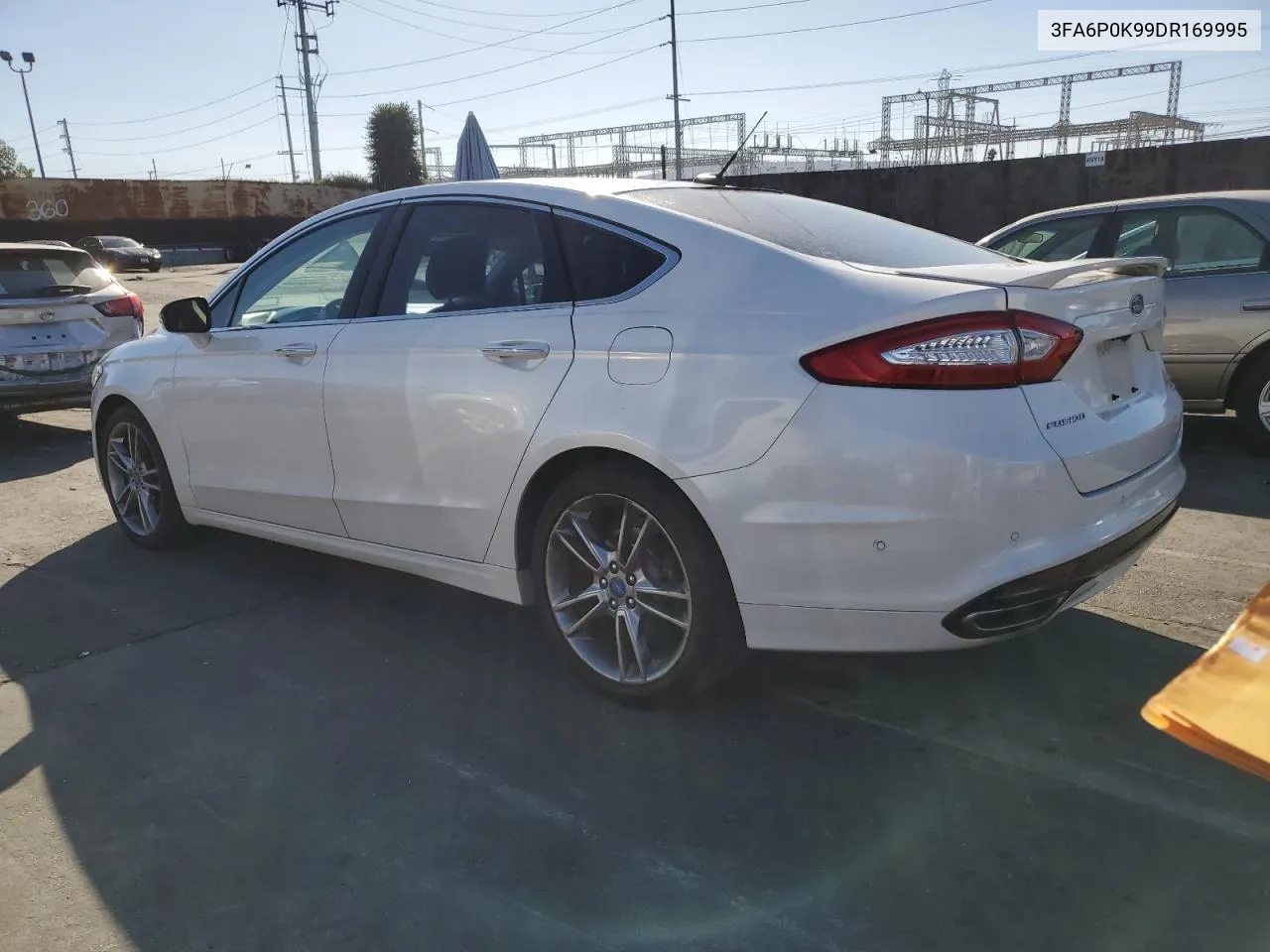 2013 Ford Fusion Titanium VIN: 3FA6P0K99DR169995 Lot: 78537754