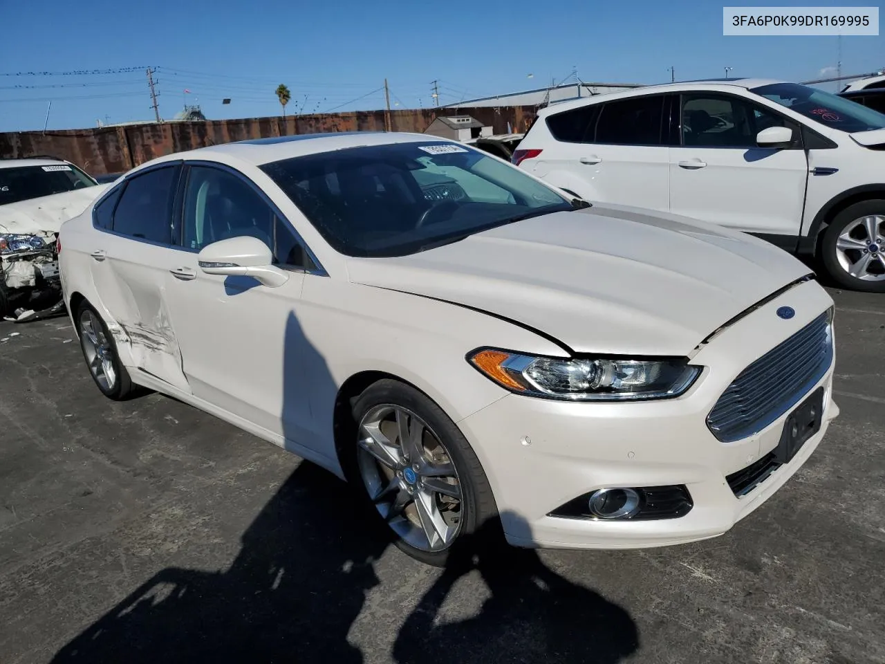 2013 Ford Fusion Titanium VIN: 3FA6P0K99DR169995 Lot: 78537754