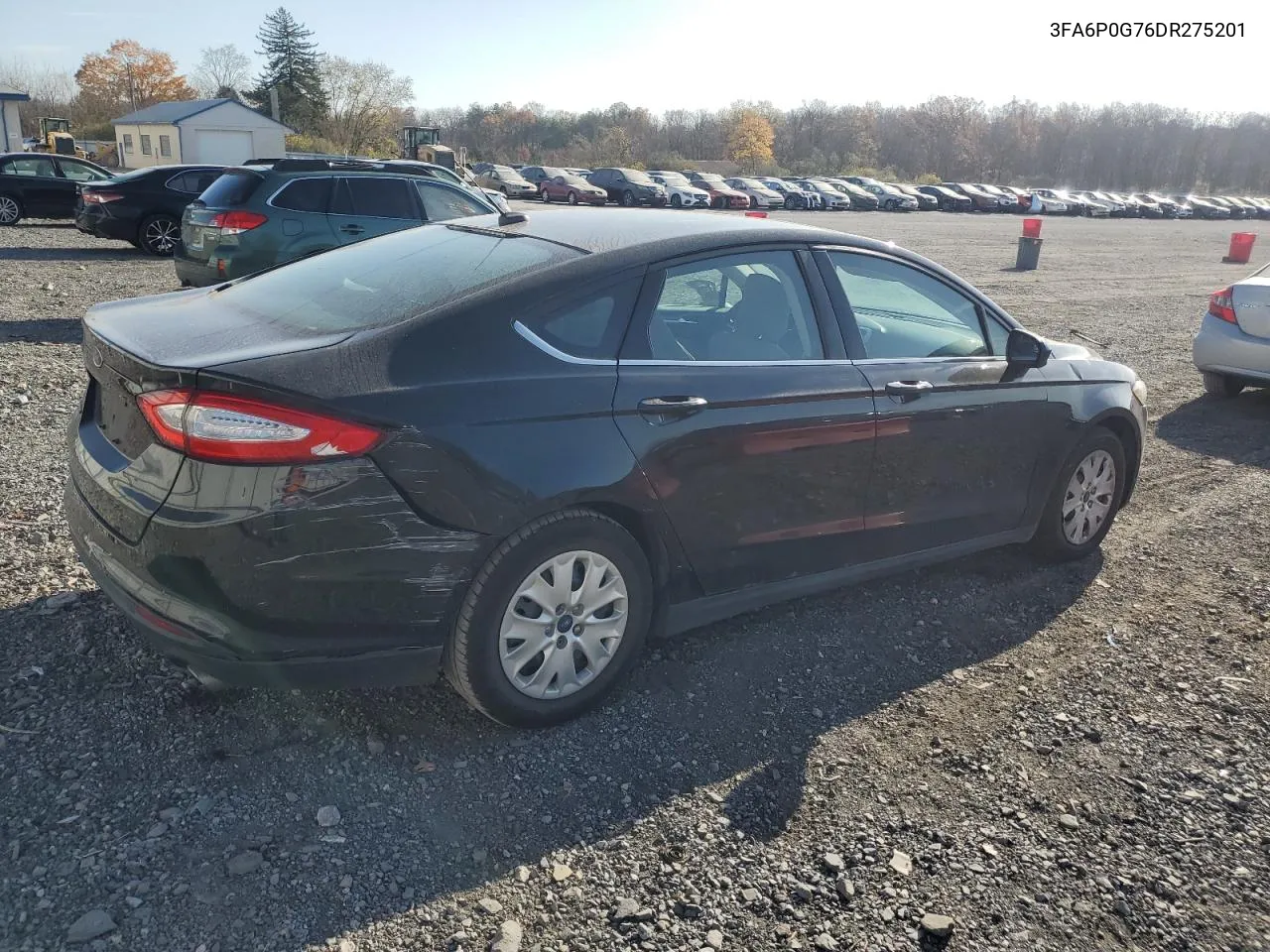 2013 Ford Fusion S VIN: 3FA6P0G76DR275201 Lot: 78885384