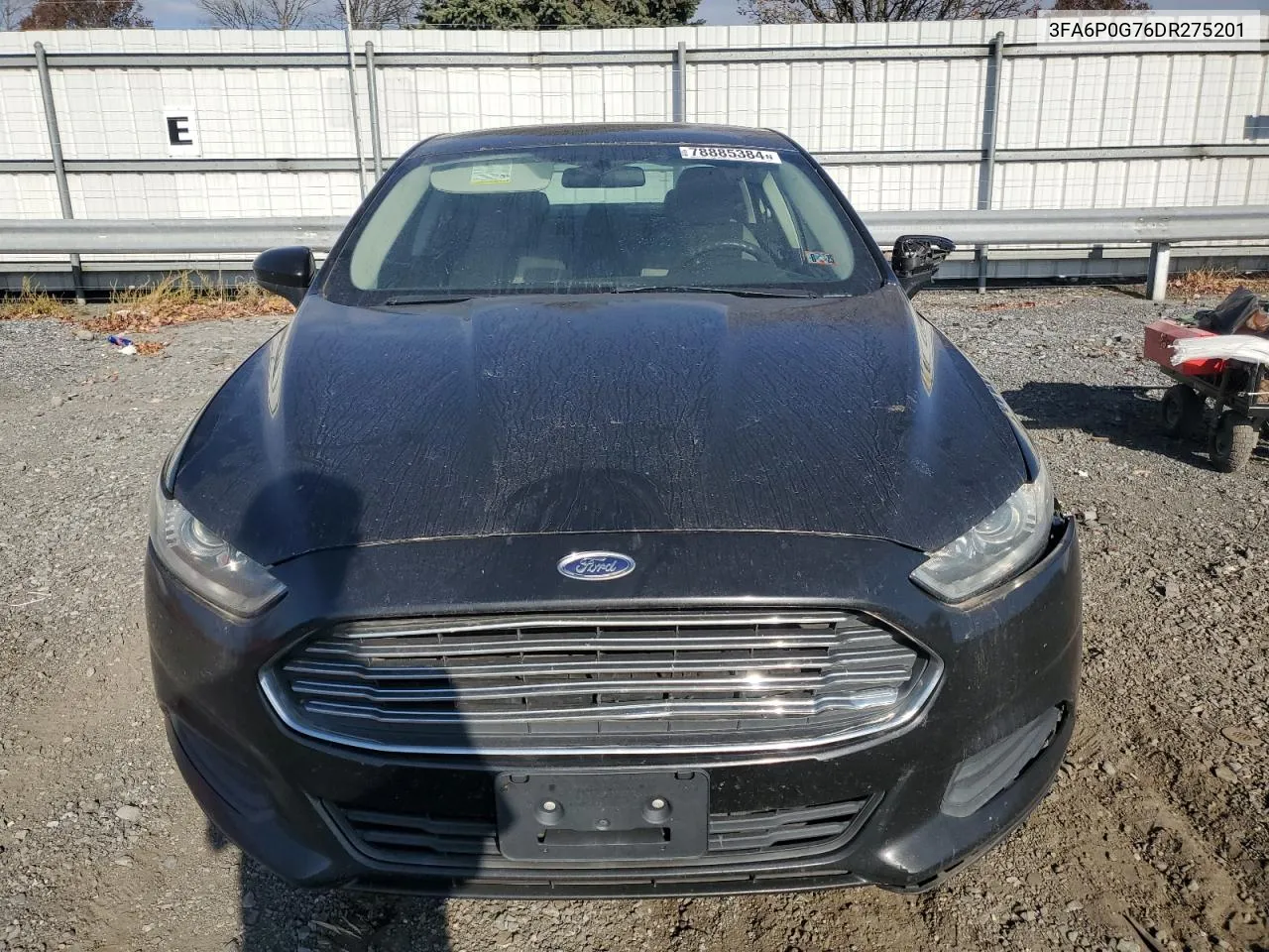 2013 Ford Fusion S VIN: 3FA6P0G76DR275201 Lot: 78885384