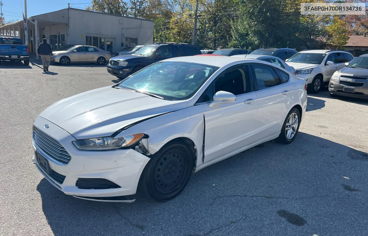 2013 Ford Fusion Se VIN: 3FA6P0H70DR134736 Lot: 79256654