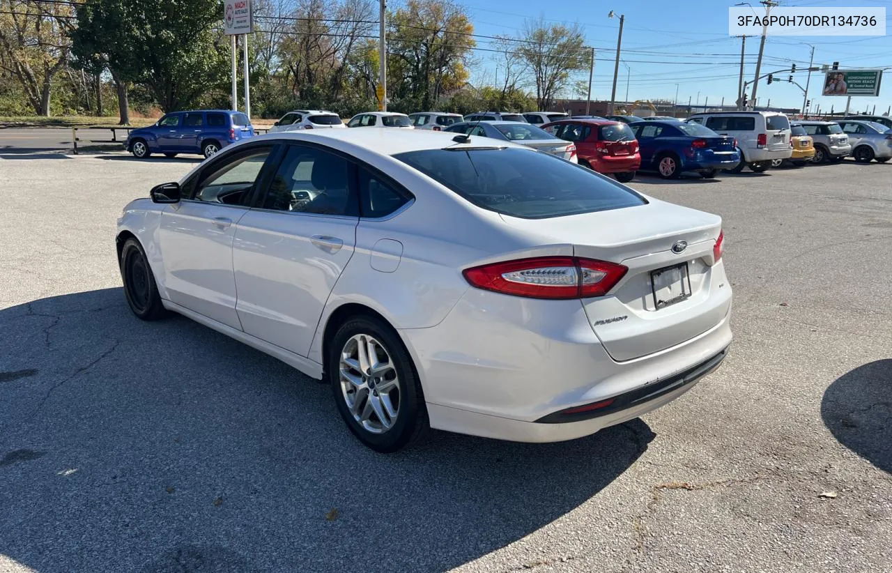 2013 Ford Fusion Se VIN: 3FA6P0H70DR134736 Lot: 79256654