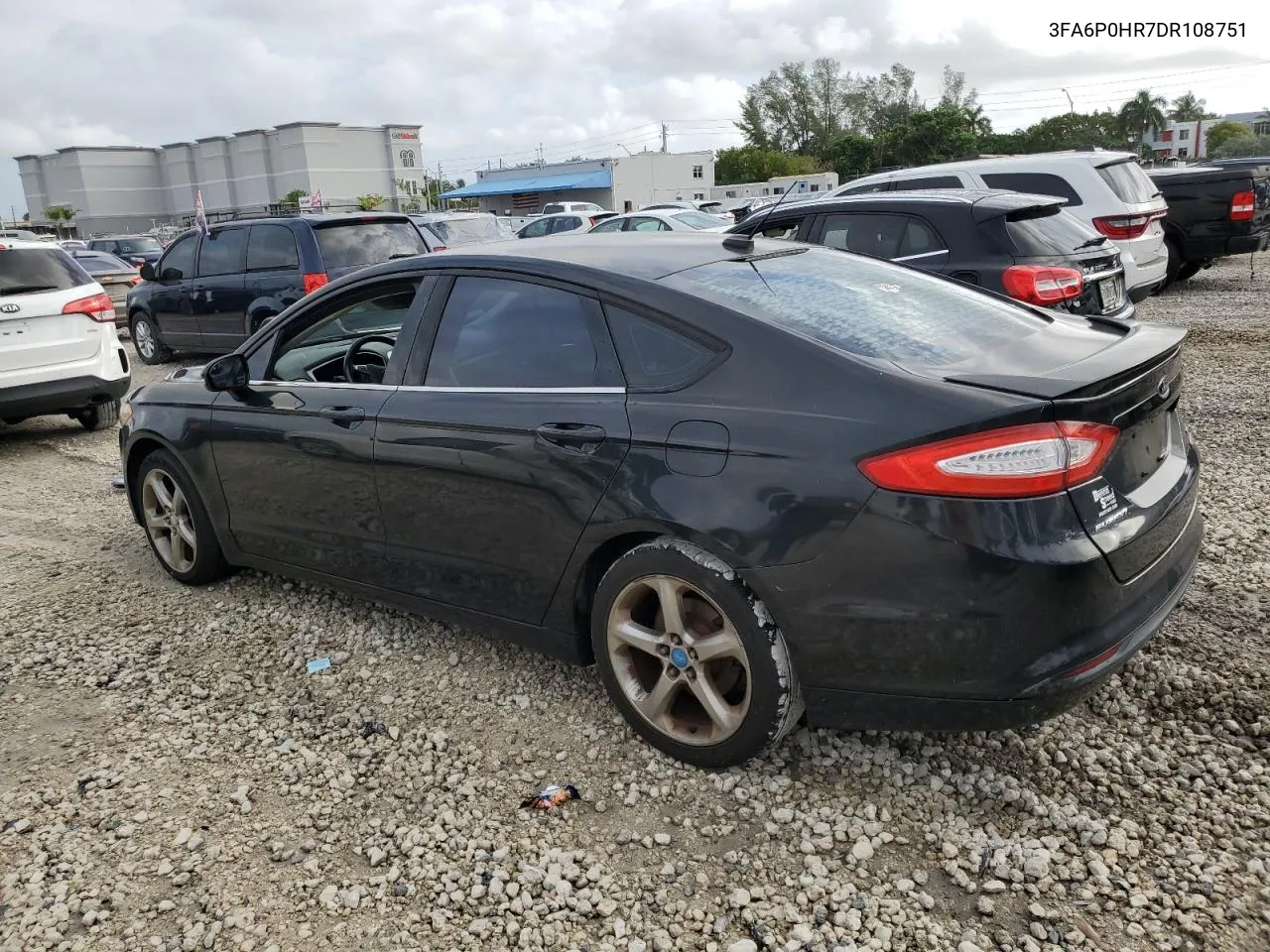 2013 Ford Fusion Se VIN: 3FA6P0HR7DR108751 Lot: 79265784