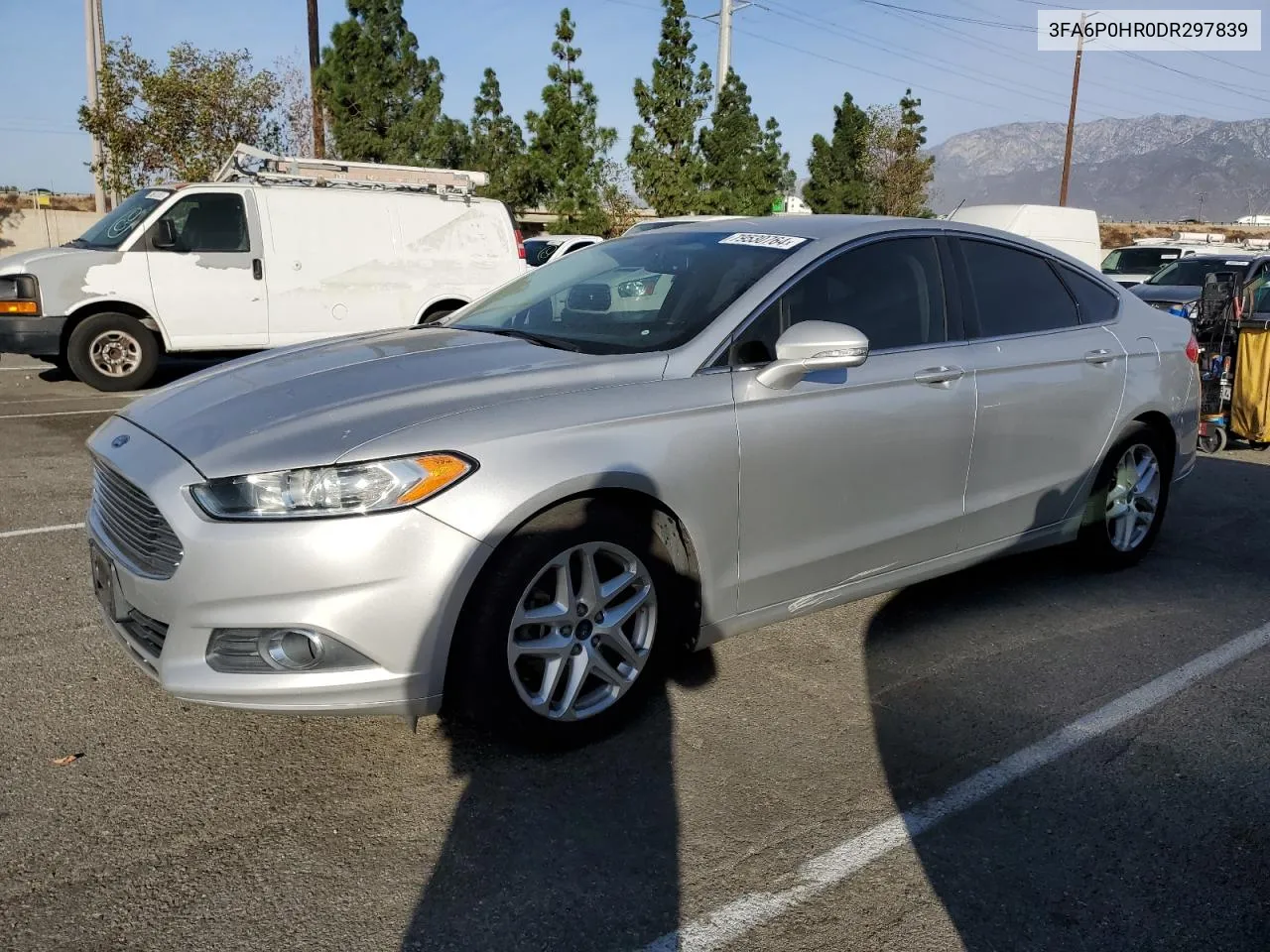 2013 Ford Fusion Se VIN: 3FA6P0HR0DR297839 Lot: 79530764