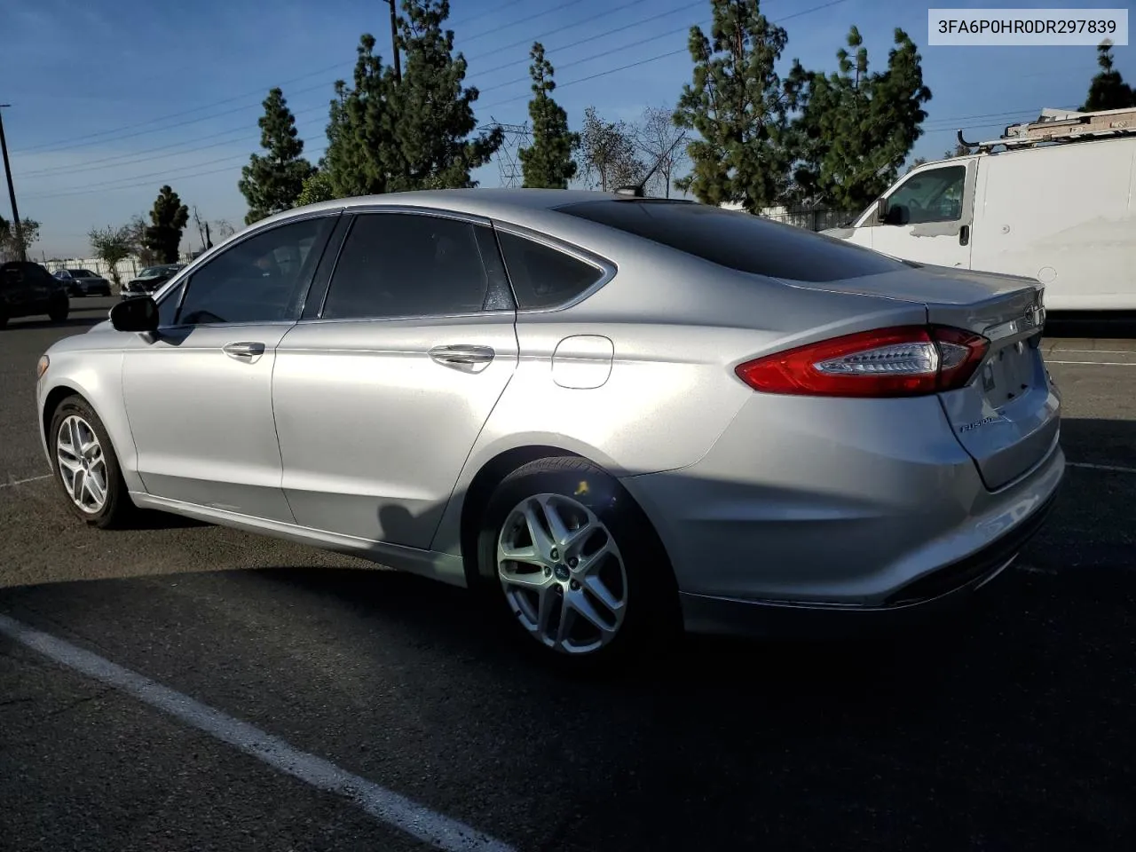 2013 Ford Fusion Se VIN: 3FA6P0HR0DR297839 Lot: 79530764