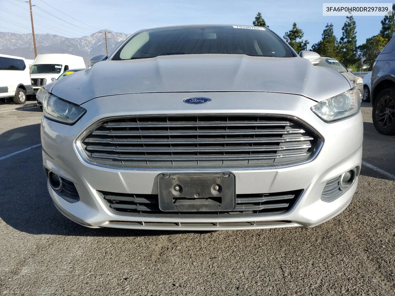 2013 Ford Fusion Se VIN: 3FA6P0HR0DR297839 Lot: 79530764