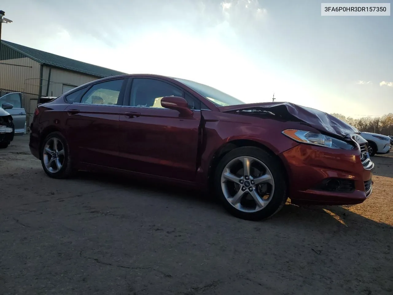 2013 Ford Fusion Se VIN: 3FA6P0HR3DR157350 Lot: 79558644