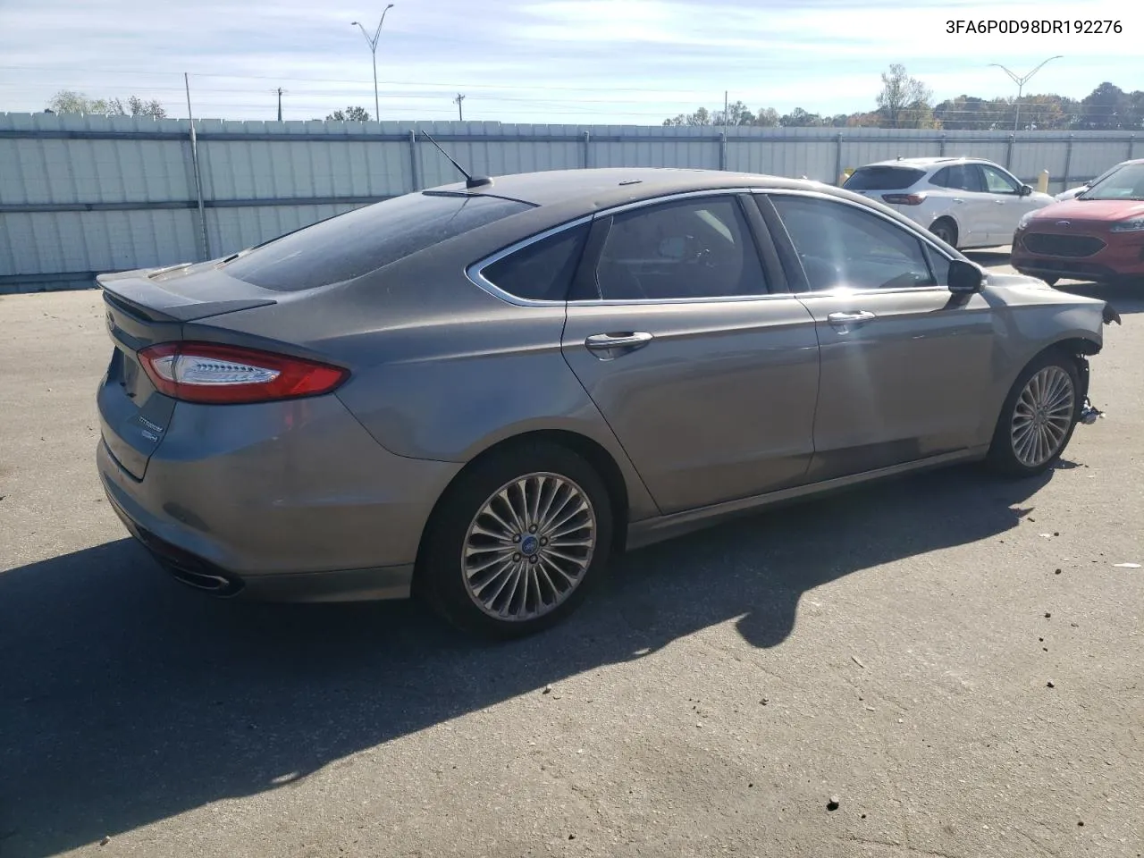 2013 Ford Fusion Titanium VIN: 3FA6P0D98DR192276 Lot: 79671674