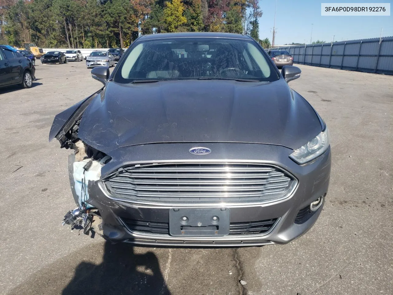 2013 Ford Fusion Titanium VIN: 3FA6P0D98DR192276 Lot: 79671674