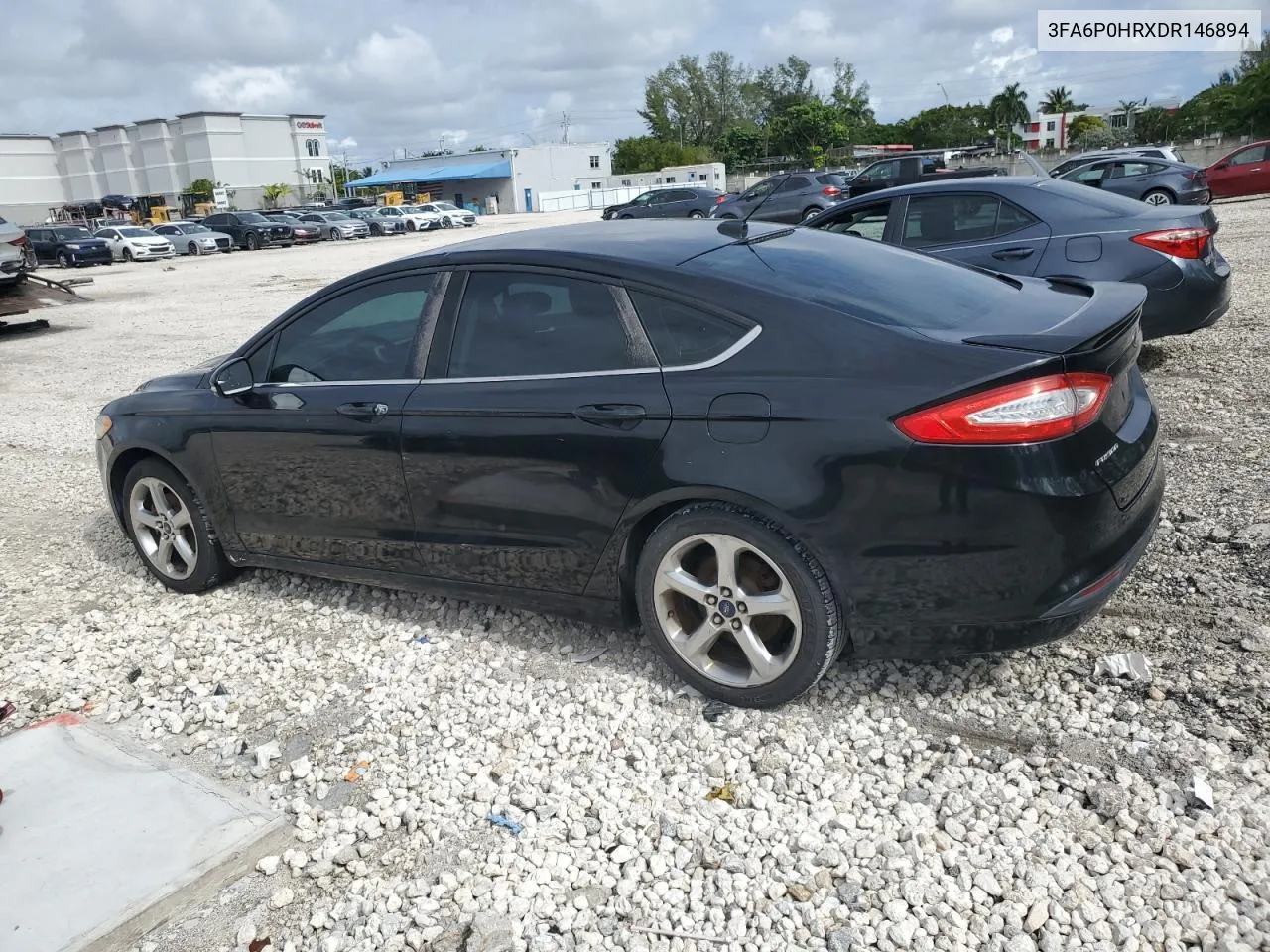 2013 Ford Fusion Se VIN: 3FA6P0HRXDR146894 Lot: 79952044