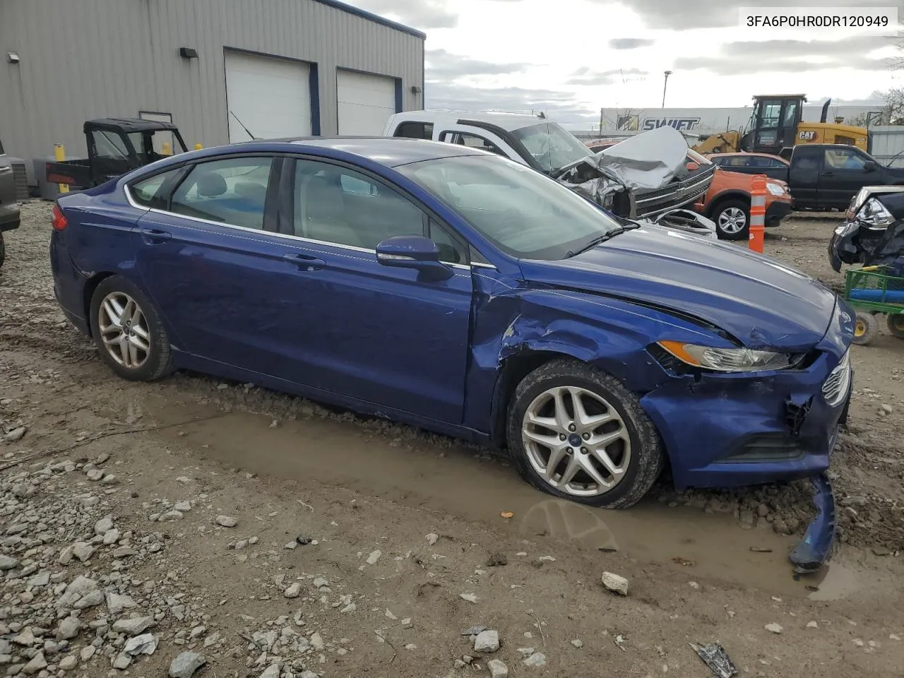 2013 Ford Fusion Se VIN: 3FA6P0HR0DR120949 Lot: 80137994