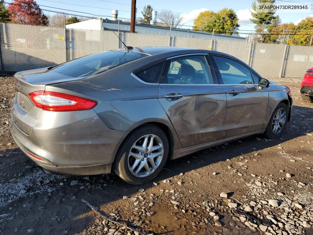 2013 Ford Fusion Se VIN: 3FA6P0H73DR289345 Lot: 80274034