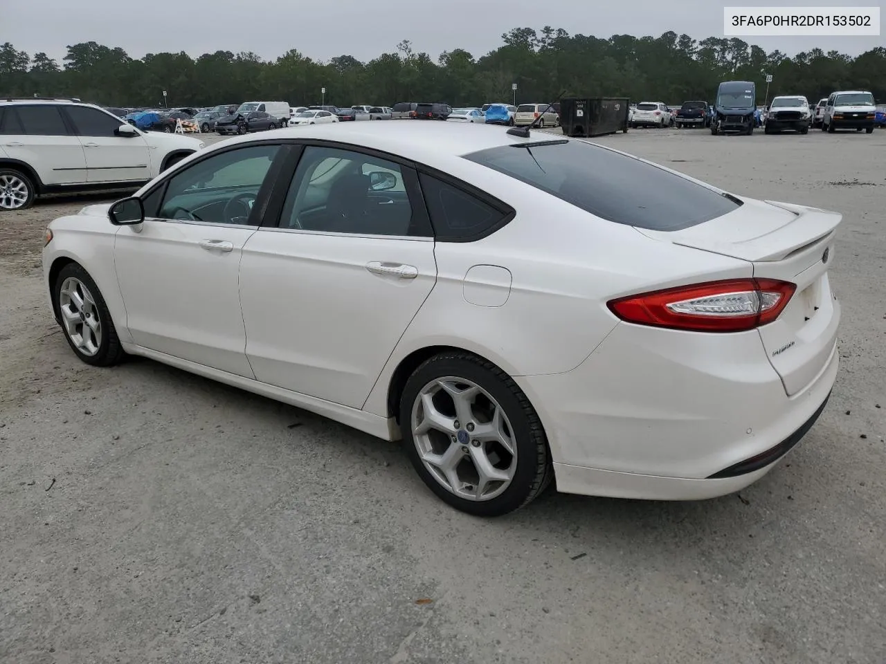 2013 Ford Fusion Se VIN: 3FA6P0HR2DR153502 Lot: 80545654