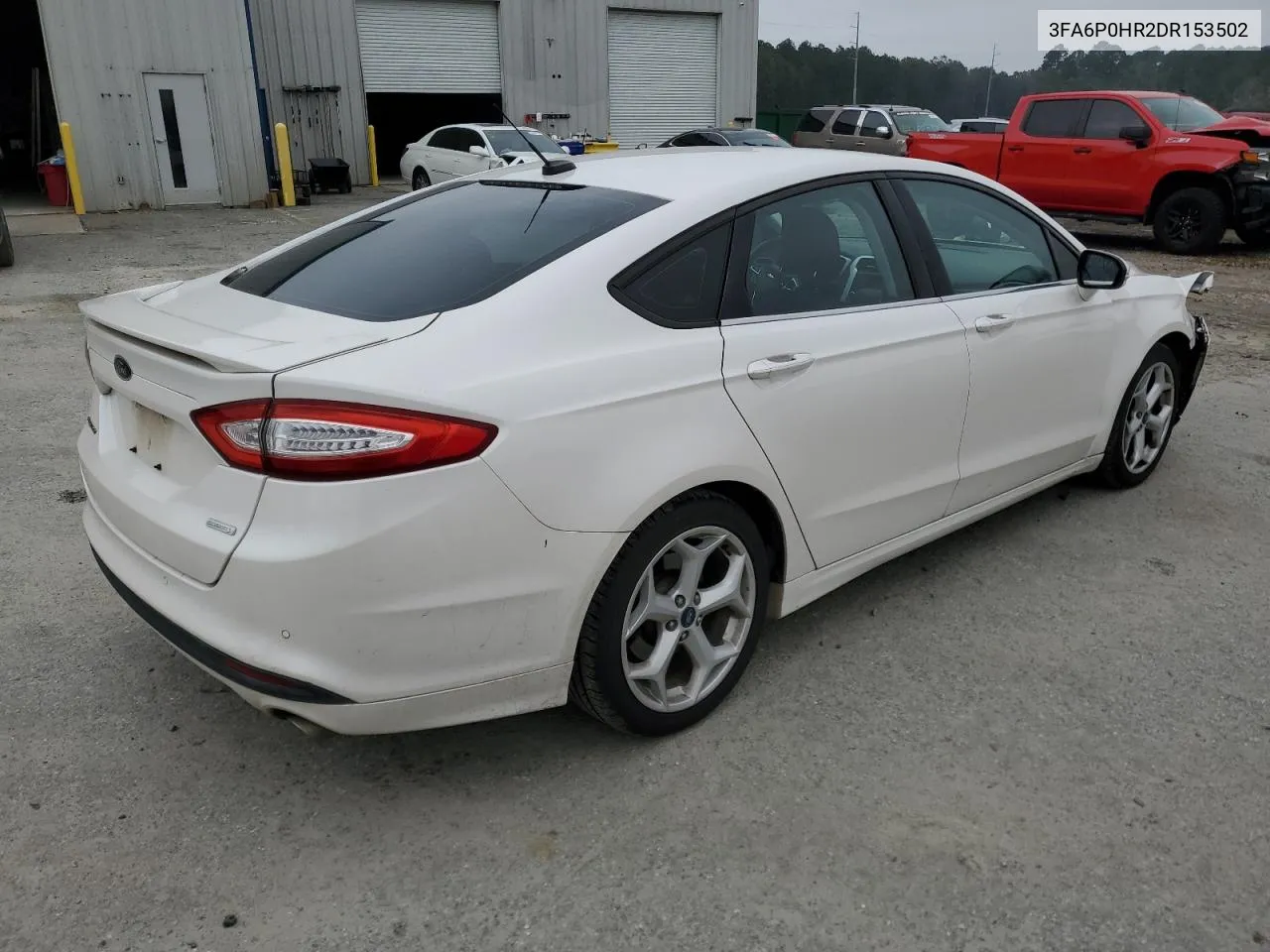 2013 Ford Fusion Se VIN: 3FA6P0HR2DR153502 Lot: 80545654