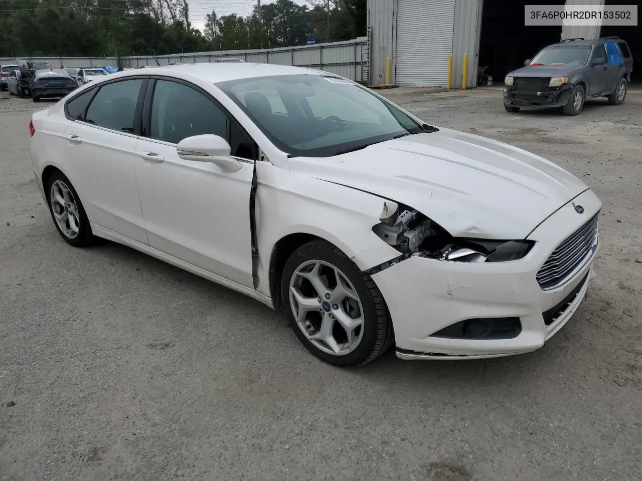 2013 Ford Fusion Se VIN: 3FA6P0HR2DR153502 Lot: 80545654