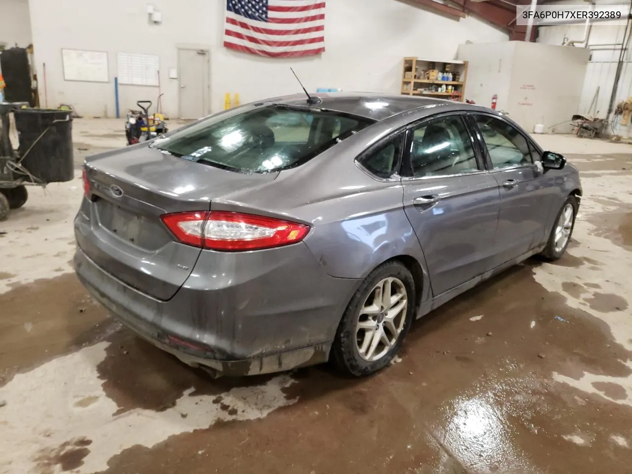 2014 Ford Fusion Se VIN: 3FA6P0H7XER392389 Lot: 36920444